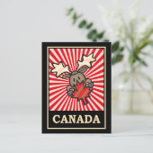 Carte Postale Canada Moose (Debout devant)