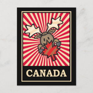 Carte Postale Canada Moose