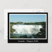 Carte Postale Canada, Niagara Falls (Devant / Derrière)