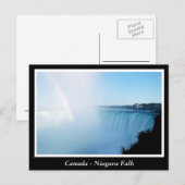 Carte Postale Canada, Niagara Falls (Devant / Derrière)