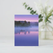 Carte Postale Canada, Ontario, Parc Algonguin, Canotier sur (Debout devant)