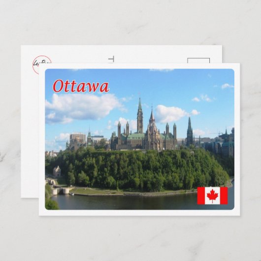 Carte Postale Canada - Ottawa - (Devant / Derrière)