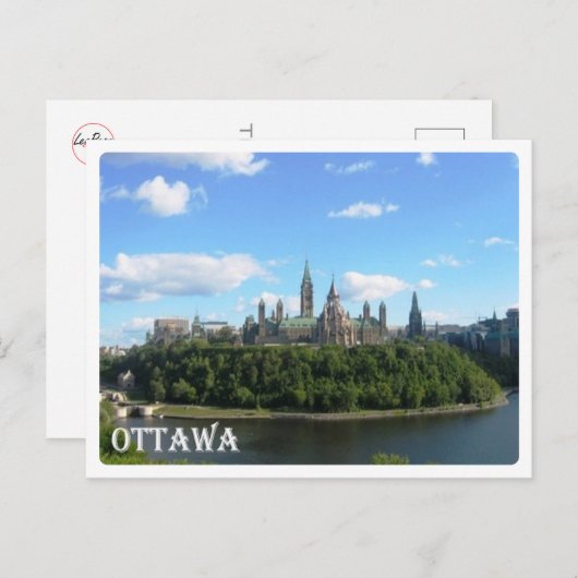 Carte Postale Canada - Ottawa - (Devant / Derrière)