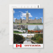 Carte Postale Canada - Ottawa - Mosaic - (Devant / Derrière)
