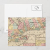 Carte Postale Canada Ouest (Devant / Derrière)