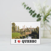 Carte Postale Canada - Québec - I Love - (Debout devant)