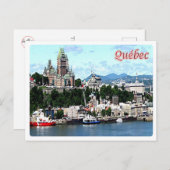 Carte Postale Canada - Québec - Ville - (Devant / Derrière)
