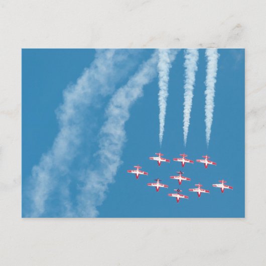Carte Postale Canada Snowbirds (Devant)