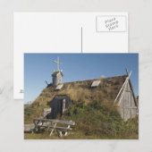 Carte Postale Canada, Terre-Neuve-et-Labrador, L'Anse Aux (Devant / Derrière)