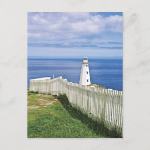 Carte Postale Canada, Terre-Neuve, phare du site historique nati