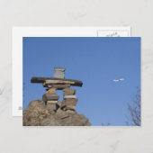Carte Postale Canada, Terre-Neuve, St. John's. Inukshuk (pour (Devant / Derrière)