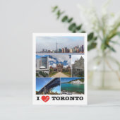 Carte Postale Canada - Toronto - I Love - (Debout devant)