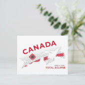 Carte postale Canada Total Eclipse (Debout devant)