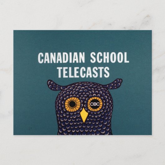 Carte Postale Canadian School Telecasts (années 1984) (Devant)