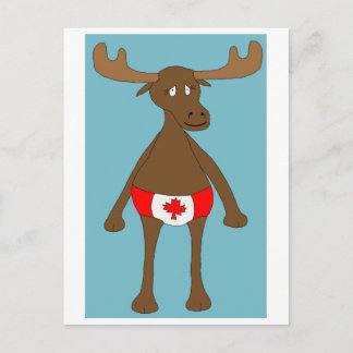 Carte Postale Canadien, hein ? Oie