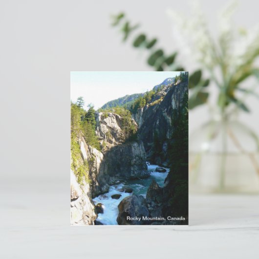 Carte postale canadienne (Debout devant)