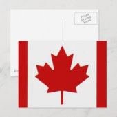 Carte postale canadienne (Devant / Derrière)