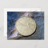 Carte postale canadienne en dollar 1988 (Devant / Derrière)