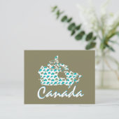 Carte postale canadienne Maple Canada pour un plai (Debout devant)