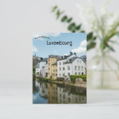 Carte Postale Canal à Luxembourg (Debout devant)