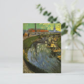 Carte Postale Canal avec Washerwomen, Vincent van Gogh (Debout devant)