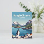 Carte Postale Canal Beagle Argentine (Debout devant)