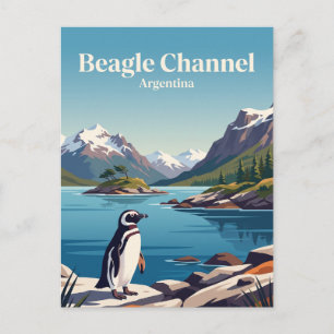 Carte Postale Canal Beagle Argentine
