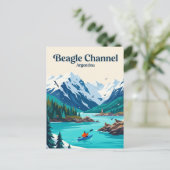 Carte Postale Canal Beagle Argentine (Debout devant)