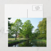 Carte Postale Canal - Bute Park, Cardiff (Devant / Derrière)