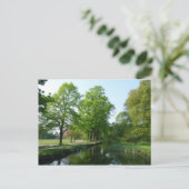 Carte Postale Canal - Bute Park, Cardiff (Debout devant)