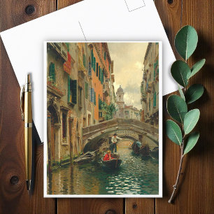 Carte Postale Canal calme, Venise