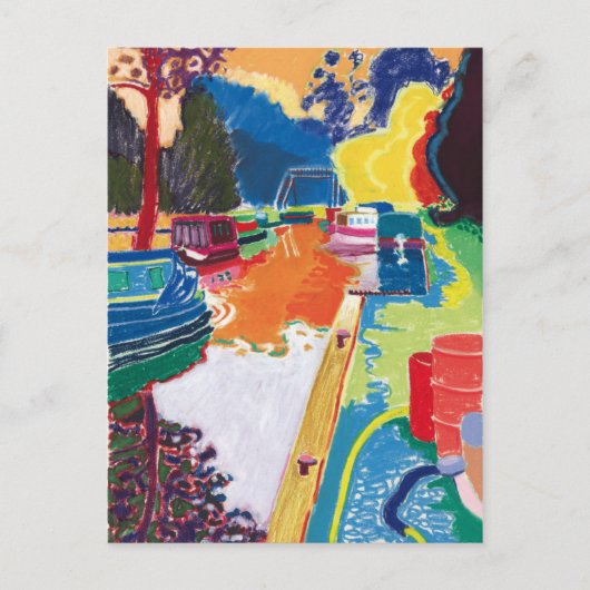 Carte Postale Canal chez Dundas (Devant)