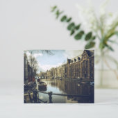 Carte Postale Canal d'Amsterdam (Debout devant)