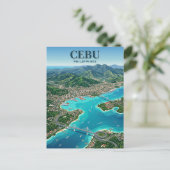 Carte Postale Canal de Mactan Philippines (Debout devant)