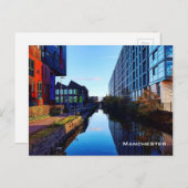 Carte Postale Canal de Manchester (Devant / Derrière)