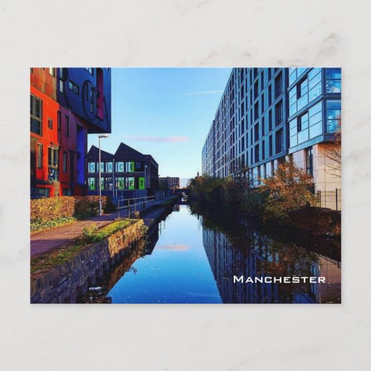 Carte Postale Canal de Manchester (Devant)