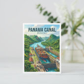 Carte Postale Canal de Panama (Debout devant)