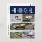Carte Postale canal de panama miraflores (Devant / Derrière)