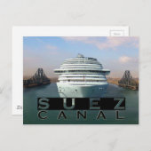 Carte Postale Canal de Suez (Devant / Derrière)