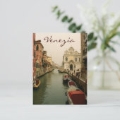 Carte postale Canal de Venise (Debout devant)