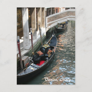Carte Postale Canal de Venise, Italie