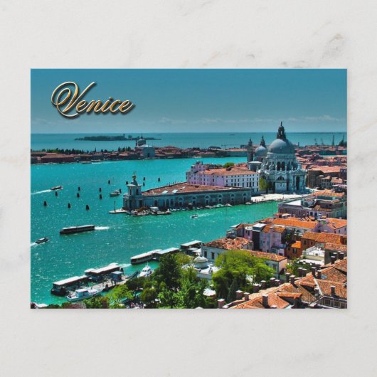 Carte Postale Canal Grande, Venise, Italie (Devant)