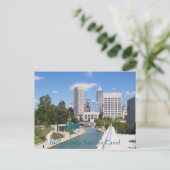 Carte Postale Canal Indianapolis (Debout devant)
