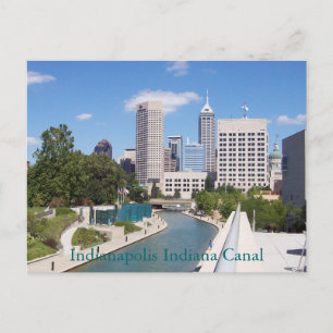 Carte Postale Canal Indianapolis