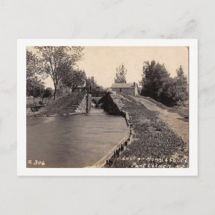 Carte Postale Canal Morris, Port Colden, New Jersey Vintage
