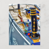 CARTE POSTALE CANAL NARROWBOAT (Devant)