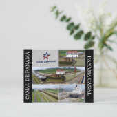 Carte Postale canal panama (Debout devant)