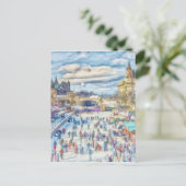 Carte Postale Canal Rideau Ottawa Canada (Debout devant)