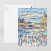 Carte Postale Canal Rideau Ottawa Canada (Devant / Derrière)