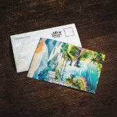 Carte postale Canal Watercolor